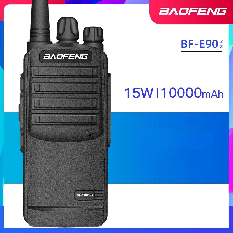 Baofeng BF-E90PLUS Intercom Baofeng Communication Equipment 50KM High Power Handheld Radio Station