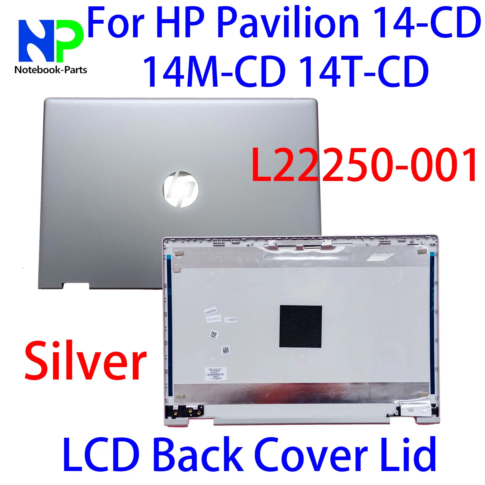 Оригинальная новая задняя флейта для HP Pavilion 14-CD 14M-CD 14T-CD 14 &quotзадняя крышка