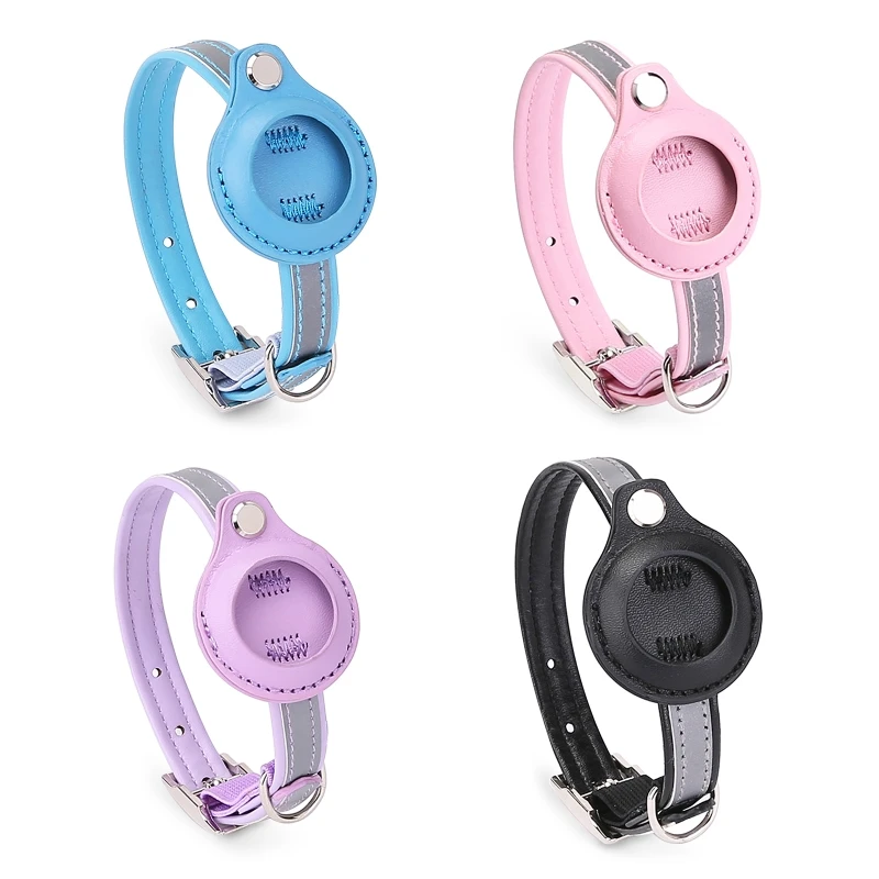 

Dog Collar for Soft PU Pet Collars Holder Adjustable Length 3 Sizes for Cats and Small Dogs