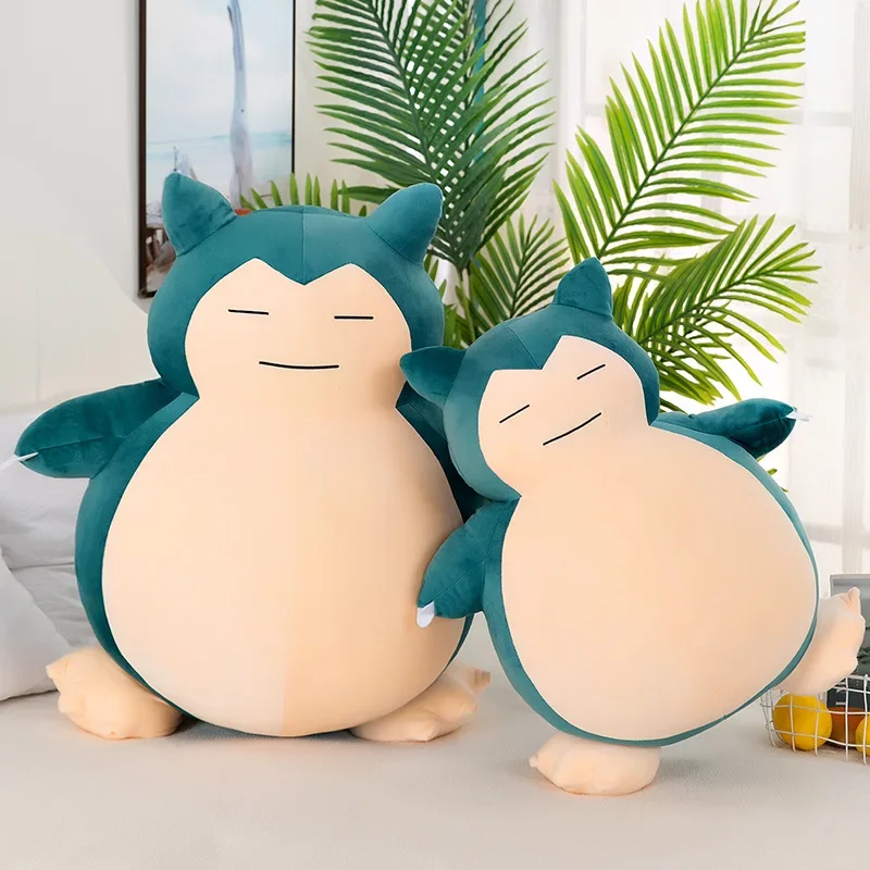 

30cm/50cm Pokemon Cartoon Snorlax Plush Toy Anime Movie Pocket Monster New Rare Soft Stuffed Animal Game Doll For Christmas Gift