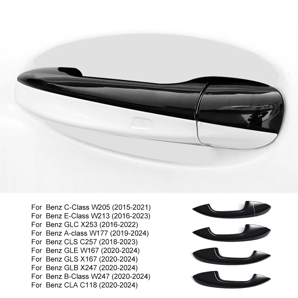 

Крышка дверной ручки ABS для Mercedes Benz A B C E GLC CLA GLE GLS GLB CLS Class W177 W247 W205 W213 X253 C118 W167 X157 X247 C257
