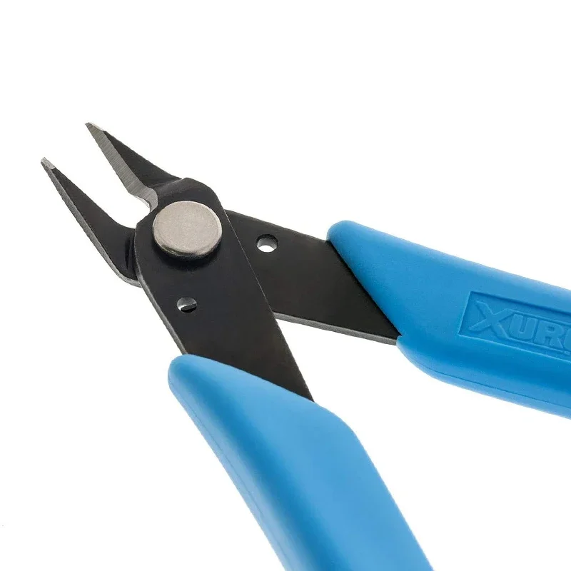 

XURON 170 II Высокая твердость 18 AWG утопленные резаки ювелирные изделия мягкая проволока Режущий инструмент для обрезки Противоскользящий захват режущие плоскогубцы