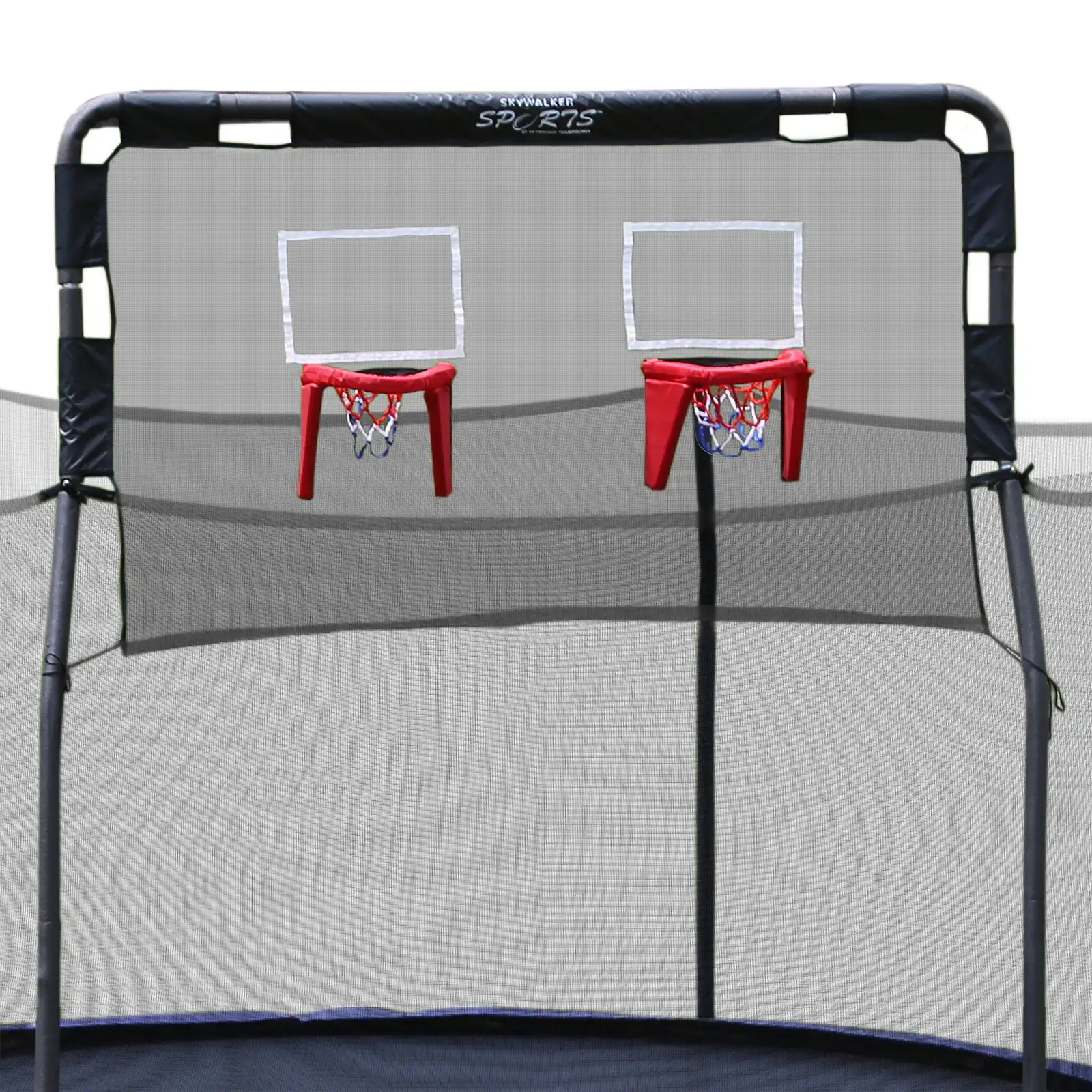 

Skywalker Trampolines Double Basketball Hoop for 15 Ft. Trampoline Games