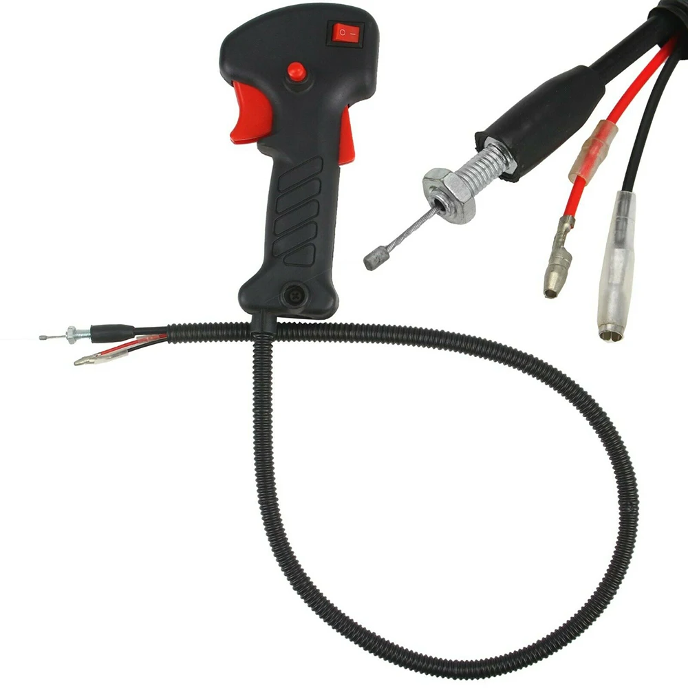 

Strimmer Trimmer Throttle Grip 80cm 19mm Lawn Mower Control Switch Brush Cutter For JOHN GARDENER For GEKO For GAZELA