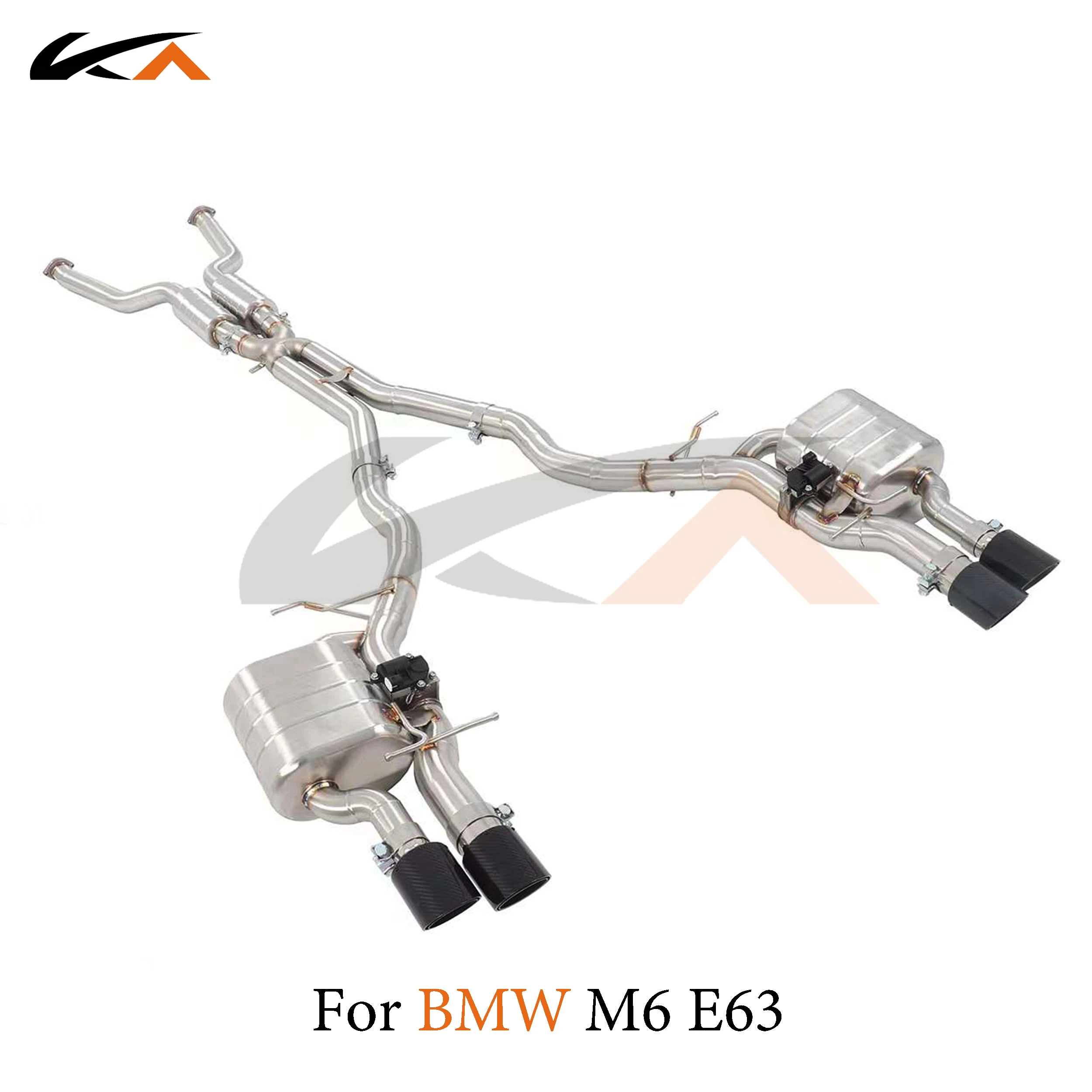 Система выхлопных газов KA из нержавеющей стали для BMW M6 E63 5 0 V10