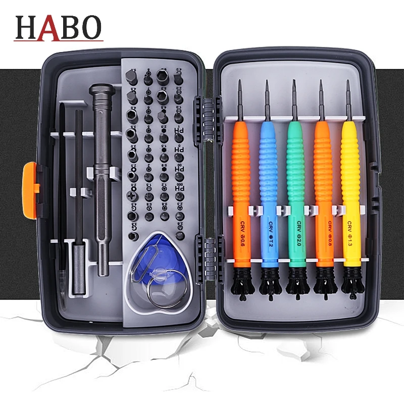 

45/25 In 1 Screwdriver Set of Screw Driver Bit Set Multitool Precision Mobile Phone Repair Device Hand Tools Torx Hex