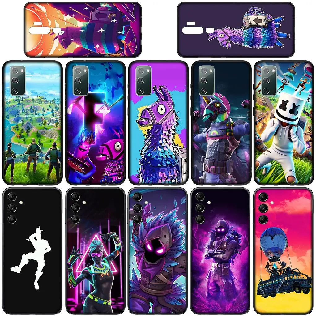 Фото Wallpaper F-Fortnites-Lovely Silicone Coque Phone Cover for Xiaomi Redmi Note 9 8 11 Pro 4G 5G 9S 11S 9A 9C NFC 9T 8A Soft Case №2