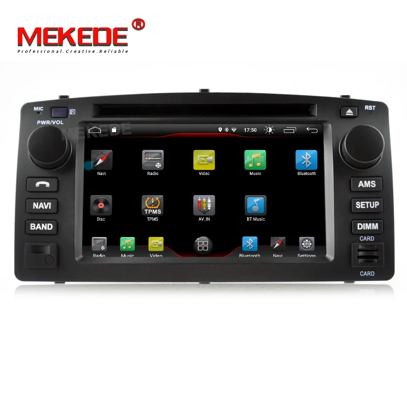 Автомобильный DVD-плеер с четырехъядерным процессором Android 9 0 2 + 16 ГБ GPS для BYD F3 Toyota