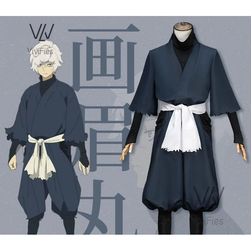 Парик для косплея Hells paradise jigokuraku косплей габимару сагири ямазомомон костюм