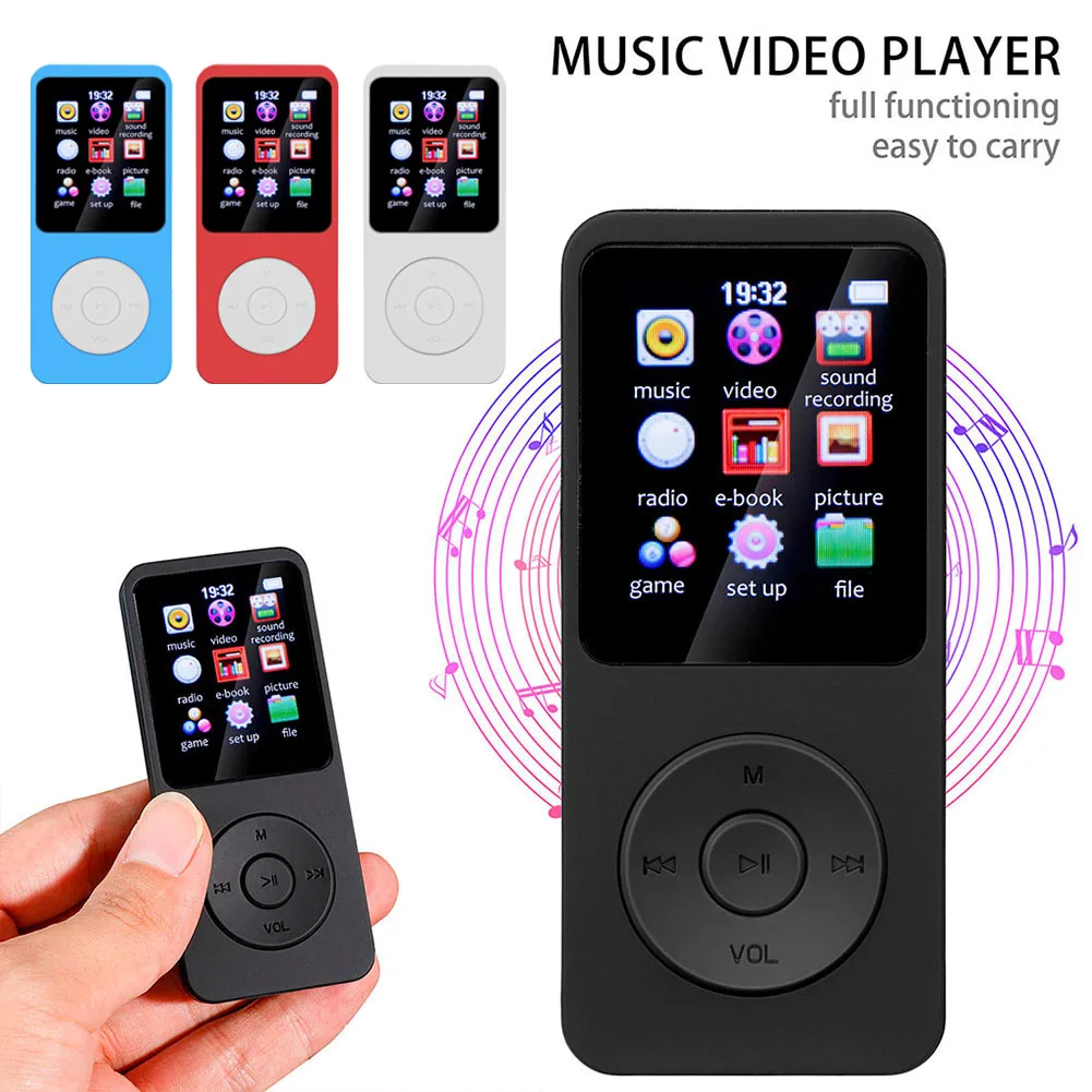 Мини Bluetooth электронная книга Спортивная MP3 MP4 FM радио Walkman студенческие