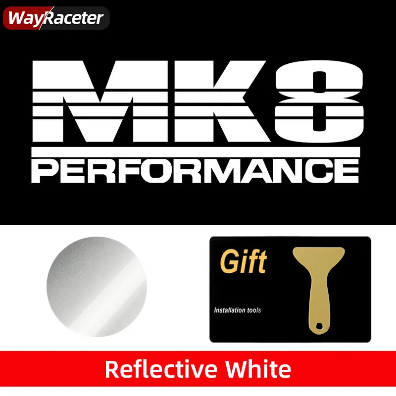 

Светоотражающая наклейка на окно автомобиля GTI, Виниловая наклейка для Volkswagen Golf 8 7 6 5 4 3 2 1 MK1 MK2 MK3 MK4 MK5 MK6 MK7 MK8