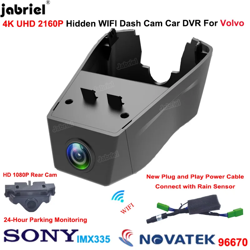 	Auto Wifi 4K Car DVR Dash Cam 	