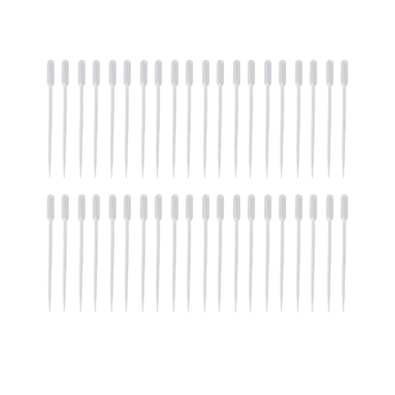 

500 Pieces 10Ml Clear Plastic Transfer Pipet Pasteur Pipettes Droppers