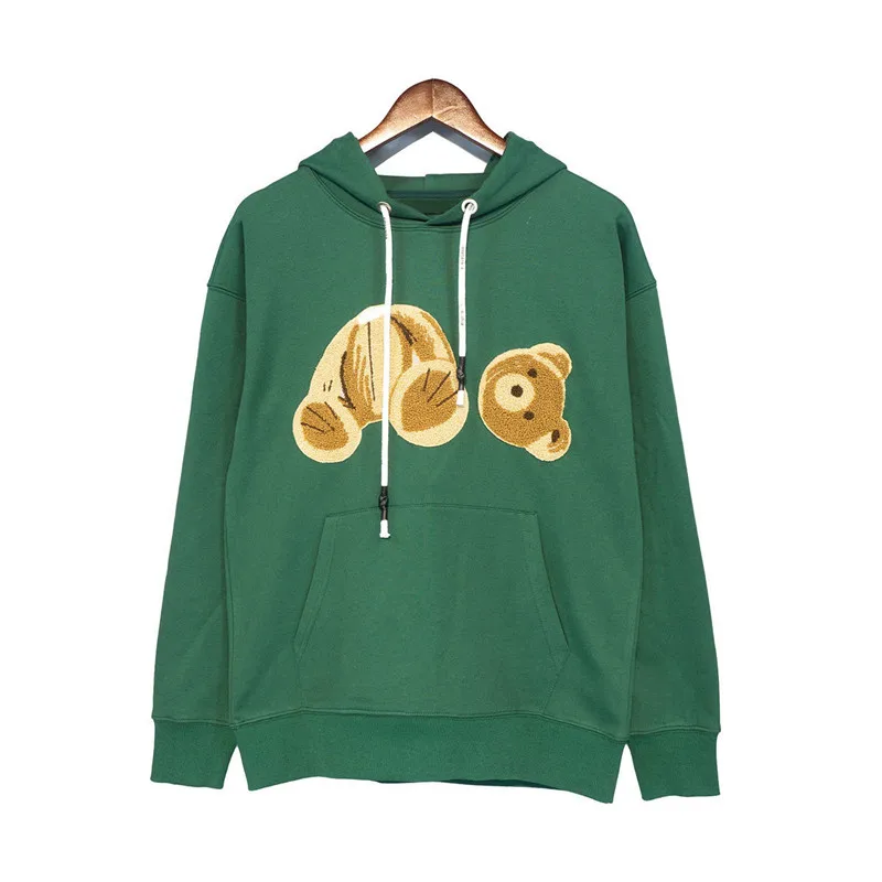 

Hooded Hoodie Couple Clothes Autu Hairy Circle Style Angel Letter Severed Head Bear Cartoon Men's and Women's Long-sleeved Loose