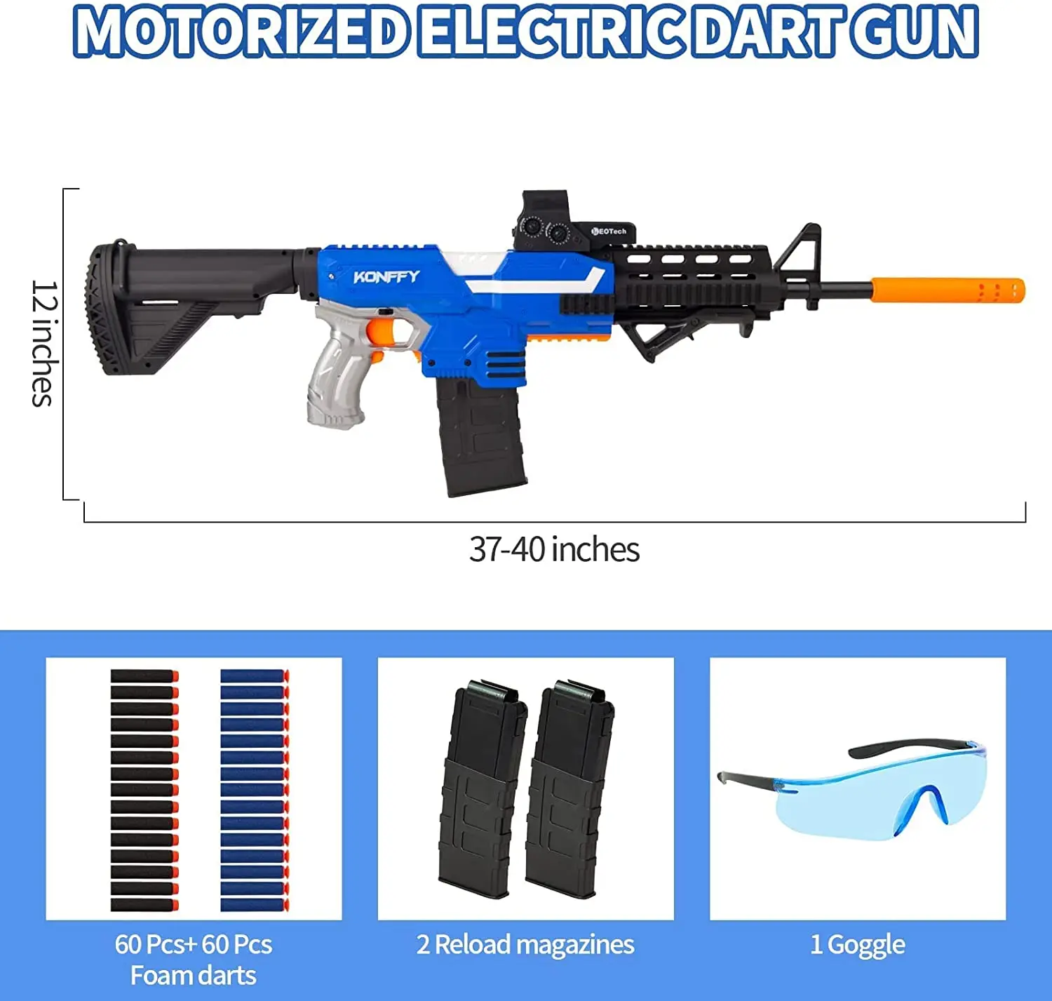 Игрушечный пистолет для Nerf автоматическая снайперская винтовка 3 режима