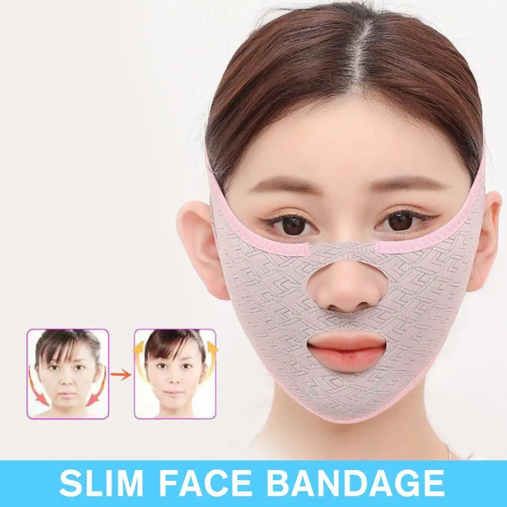 

Elastic Face Slimming Bandage V Line Face Shaper Reusable Breathable Lift Anti Wrinkle Sagging Double Chin Skin Care Beauty Tool
