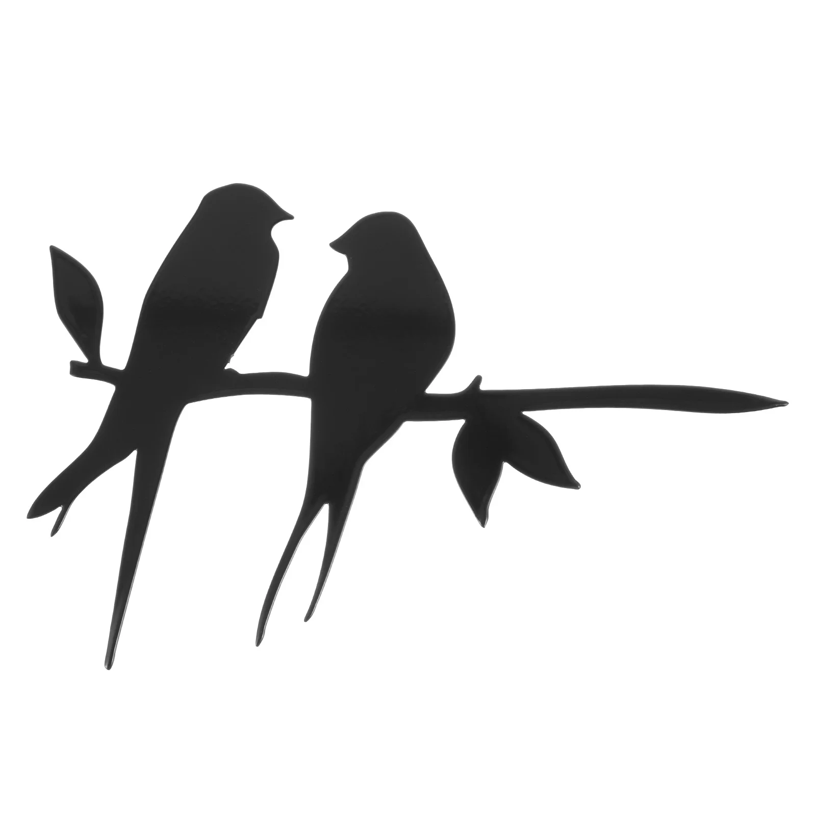 

Wall Garden Bird Decor Ornaments Tree Outdoor Metal Christmas Bathroom 3D Ornament Features Backdrop Hummingbird Stake Hanging