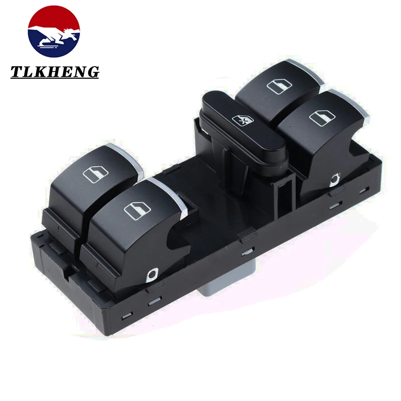 

For VW Passat CC Jetta Golf Rabbit Tiguan Seat Altea Ibiza Leon Toledo Power Master Window Switch Control Button 3C8959857