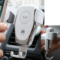 10w wireless car charger air vent mount phone holder for iphone xs max s9 mix 2s huawei mate 20 pro 20 rs