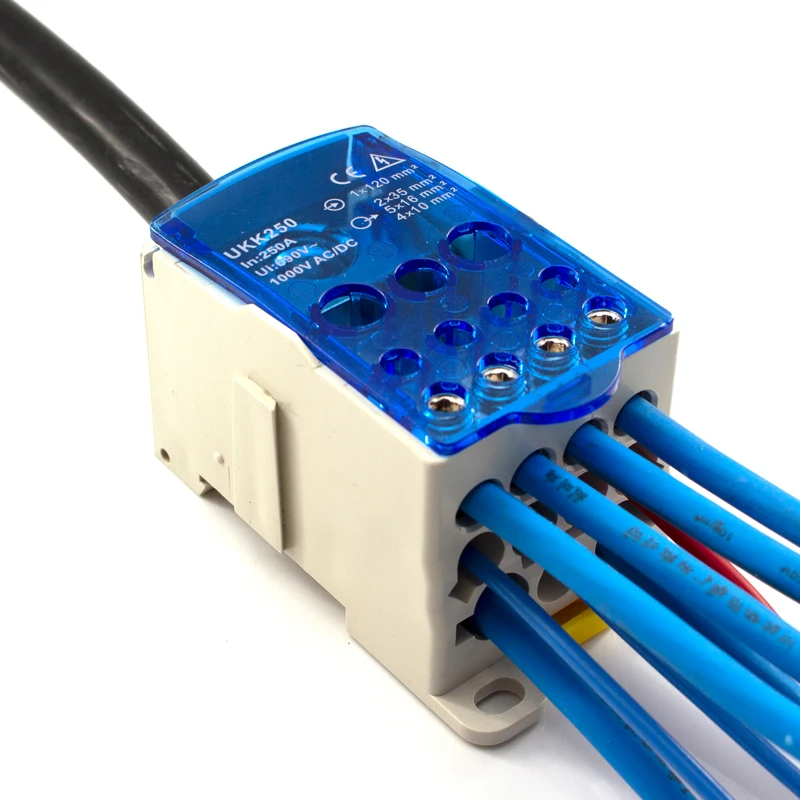 Клеммная колодка UKK 250A Din Rail универсальная водонепроницаемая |