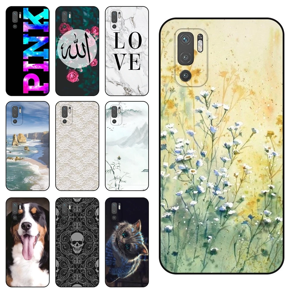 Мягкий чехол для Redmi Note 10 10s Pro самый дешевый Xiaomi 4G | Мобильные телефоны и