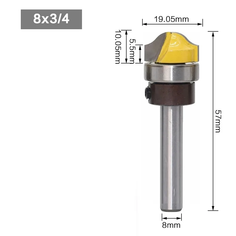 

6mm To 1/2\\\\\\\" Shank Faux Panel Ogee Router Bit Woodworking Cutter New