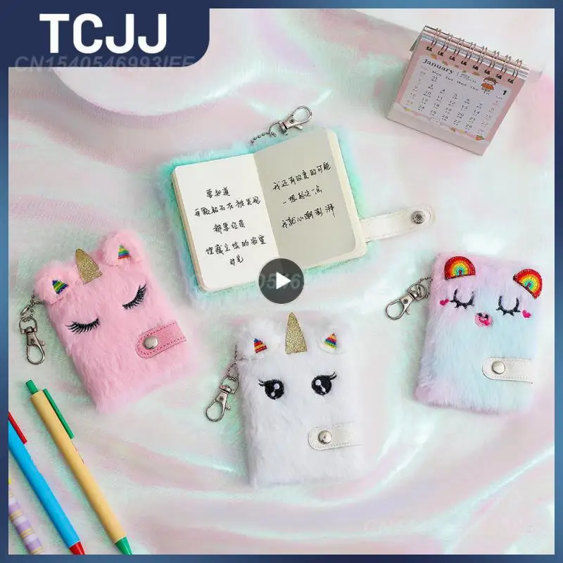 

Child Festival Writing Book Plush Comfortable Fashion Cartoon Pocket Book Household Gift Cute Simple Stationery Student