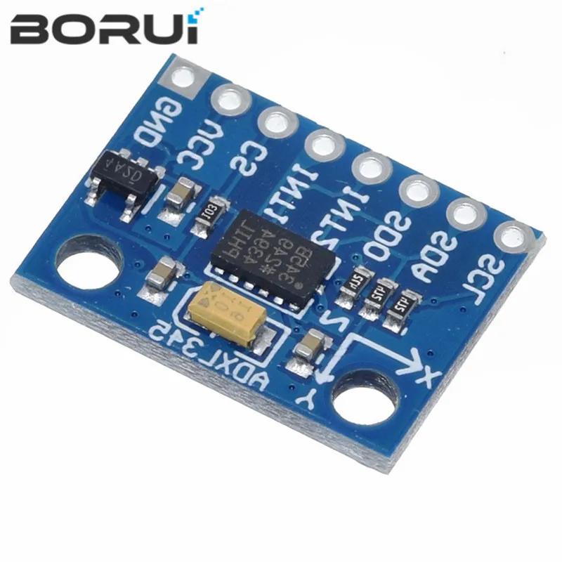 GY-291 ADXL345 3-Axis Digital Gravity Sensor Acceleration Module IIC/SPI transmission | Integrated Circuits