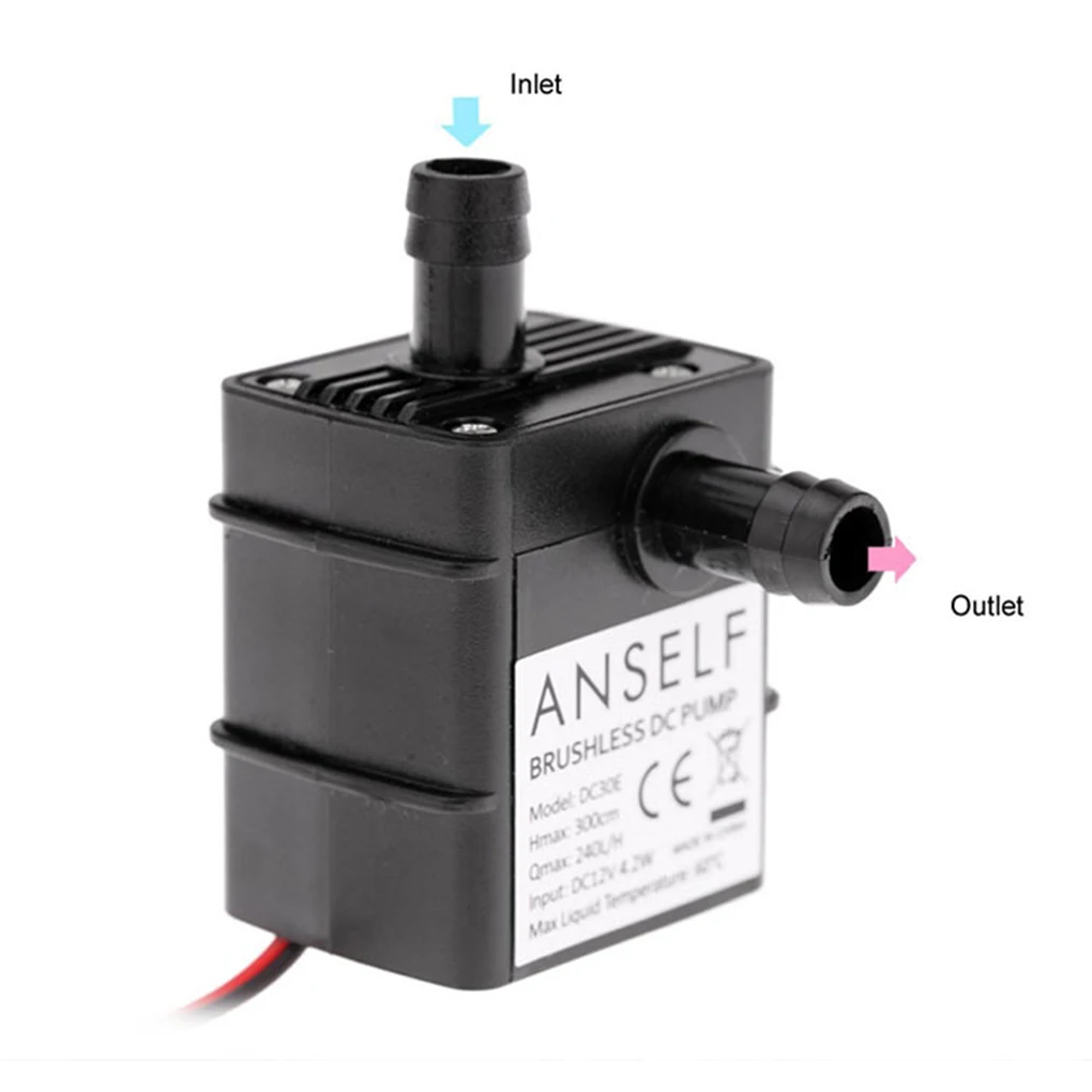 

Water Pump DC 12V Brushless Micro Pumps Aquarium Submersible Circulating