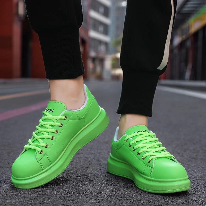 

Sneakers Women 2022 Fashion Vulcanized Shoes Lover Lace-up Casual Shoes Orange Basket Shoe Breathable Walking Men Flats