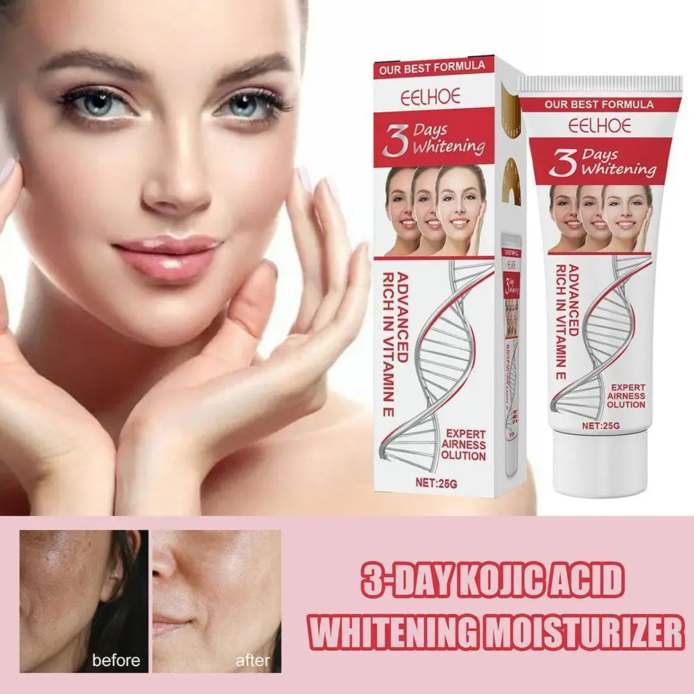 

3 Days Kojic Acid Whitening Moisturizing Face Cream Remove Freckle Skin Brightening Spots Dark Anti-Wrinkles Creams Care Fa B6E6