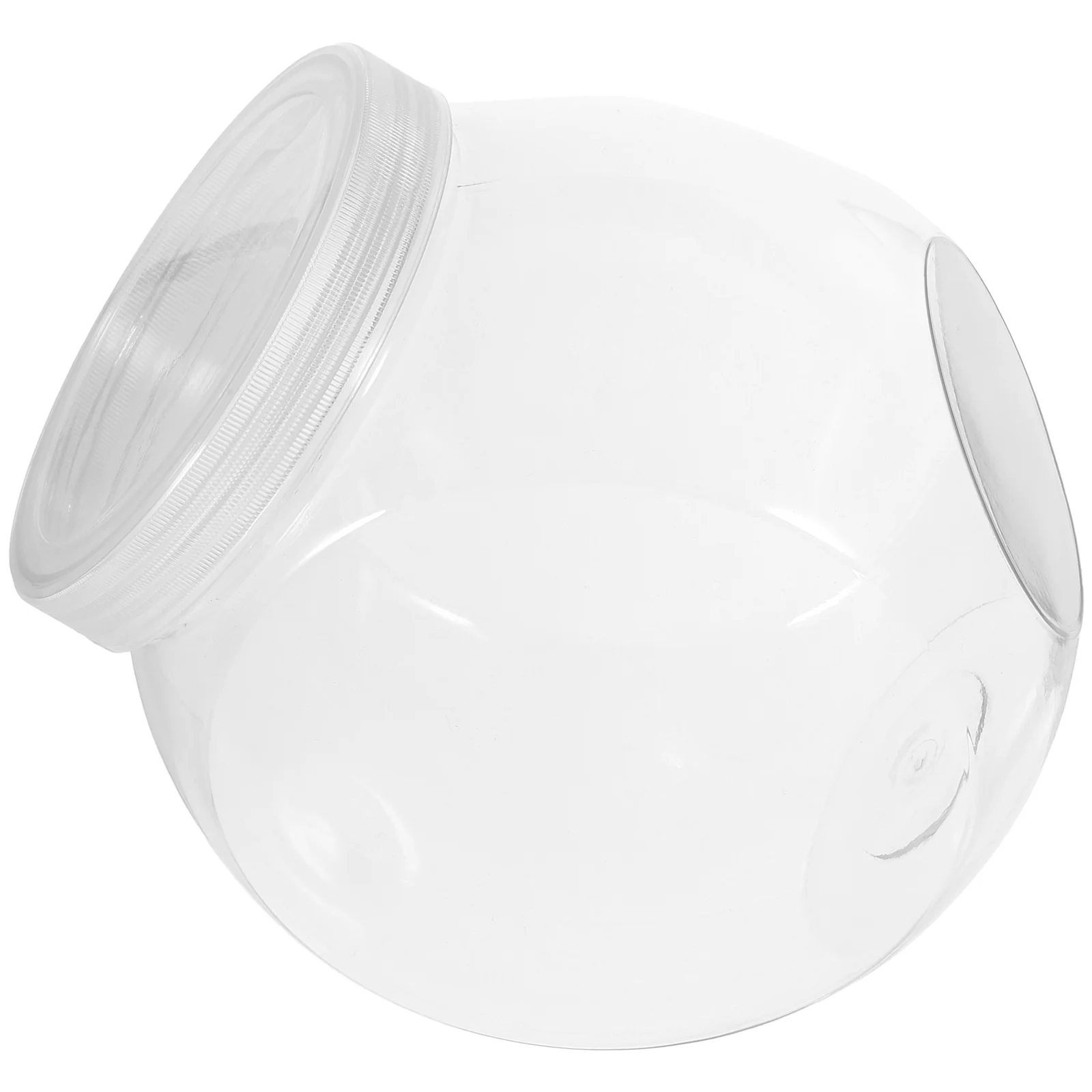 

3pcs Transparent Snacks Candy Jar Sugar Container Large-capacity Cookie Canister