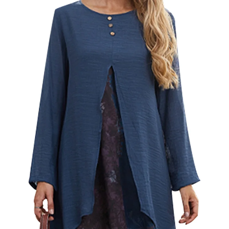 New Abaya Muslim Women's Robe Simple Fashion Fake Two-Piece Style Print Long Dress Dubai Arab Islam Femme Elegant Casual  Dress