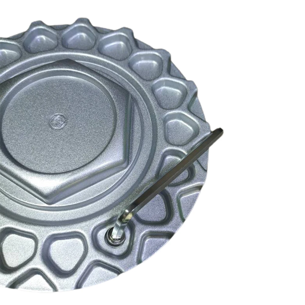 

1pcs Silver 170MM /6.69 Inch Wheel Center Hub Cap Screw Fix Car Accessories High-quality Wheel Hubcaps