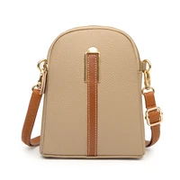 fashion trend sling messenger designer handbags womens genuine leather casual vintage tote phone cute shoulder bag for girl