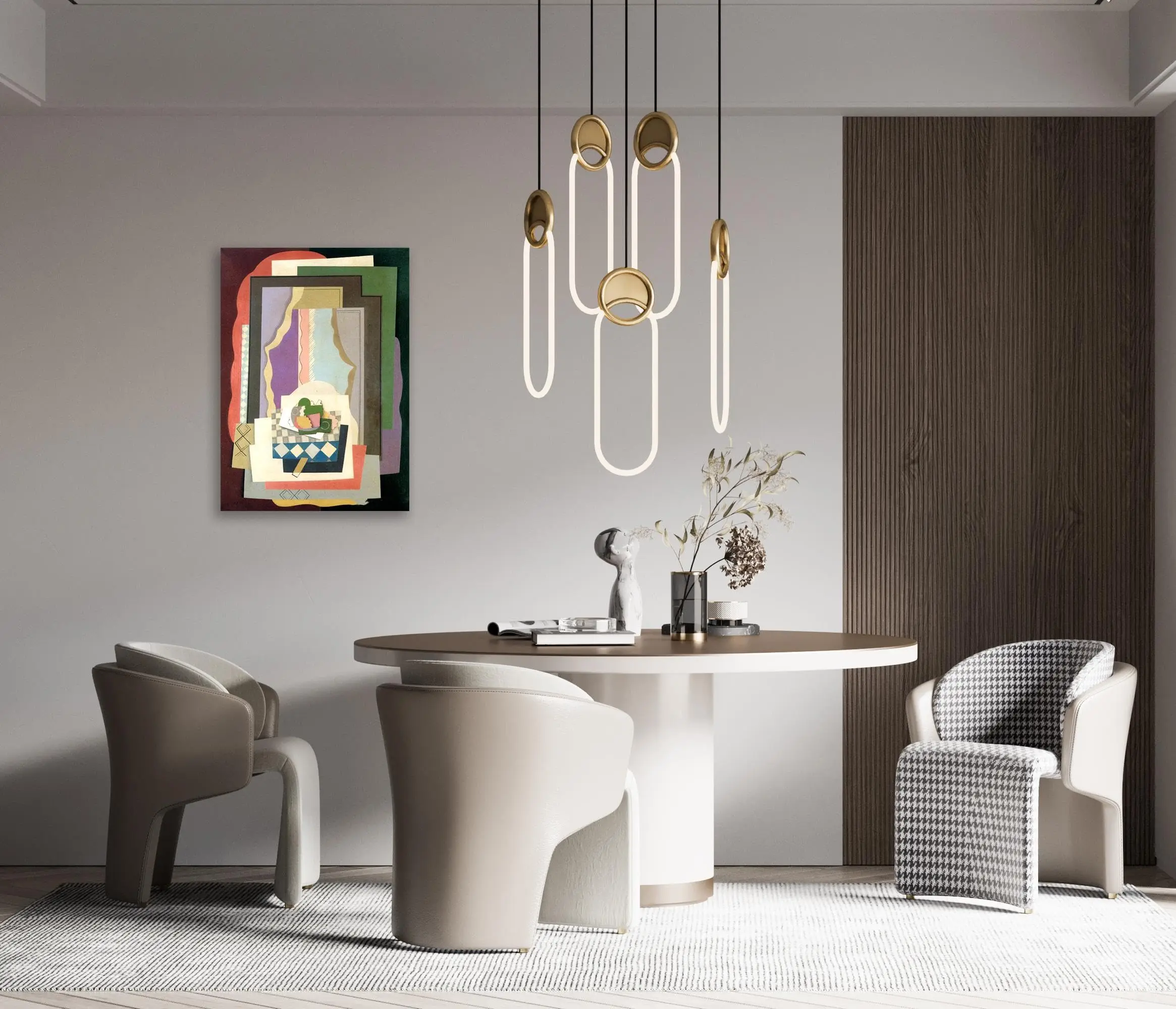 Абстрактный постер настенное искусство на холсте кубизма Репродукция известных