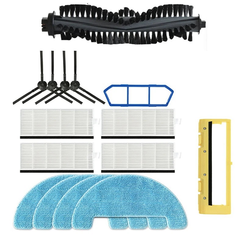 

Сменная роликовая щетка, боковые щетки, фильтры НЕРА Для Ilife A4 A4S A40 аксессуары для робота-пылесоса