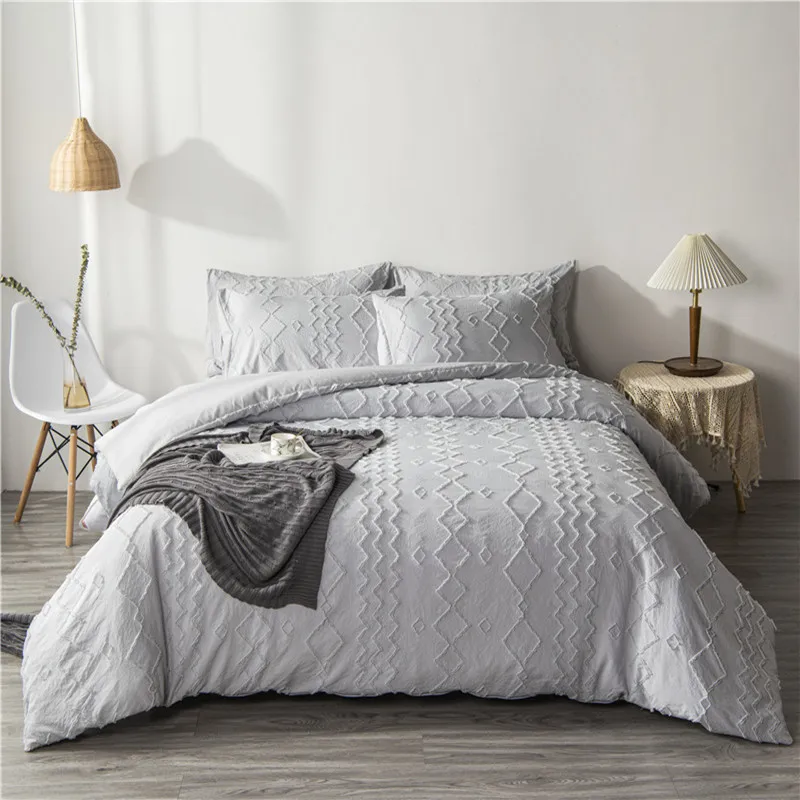 

Bohemian Bedding Sets Soft Breathable Duvet Cover Set 240x220 Adult Bedclothes Quilt Cover(No Bed Sheet) Bedspread on The Bed