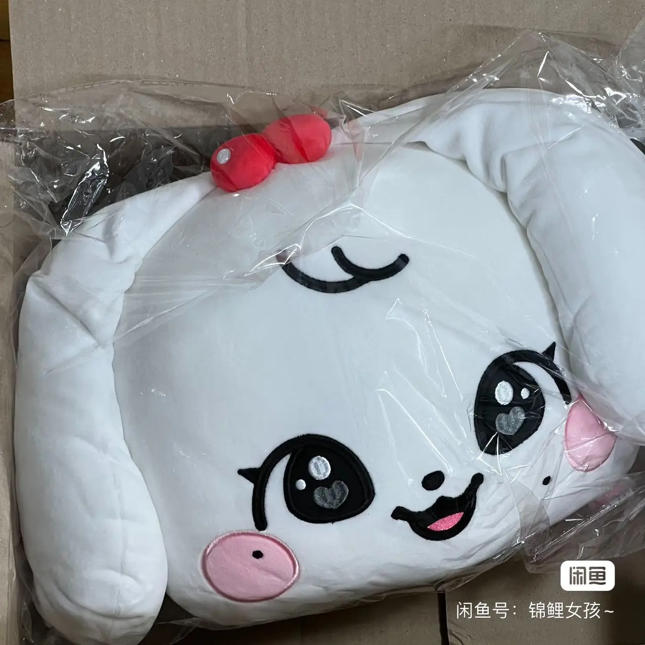 

Big 30cm Kawaii Kpop IVE Cherry Plush Pillow Jang Won Young Plushies Doll Cute Stuffed Toys Pillows Home Decoration Gifts