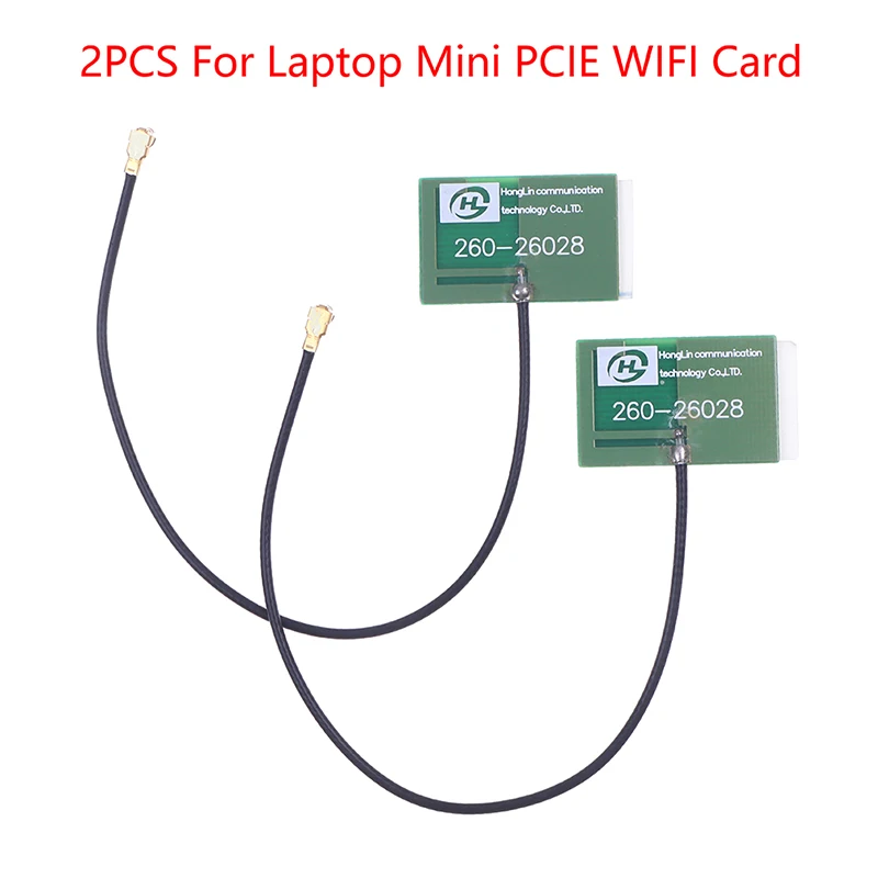 

2pcs IPEX Internal WIFI Antenna for Mini PCIE WIFI Card for Computer Laptop Computer Networking