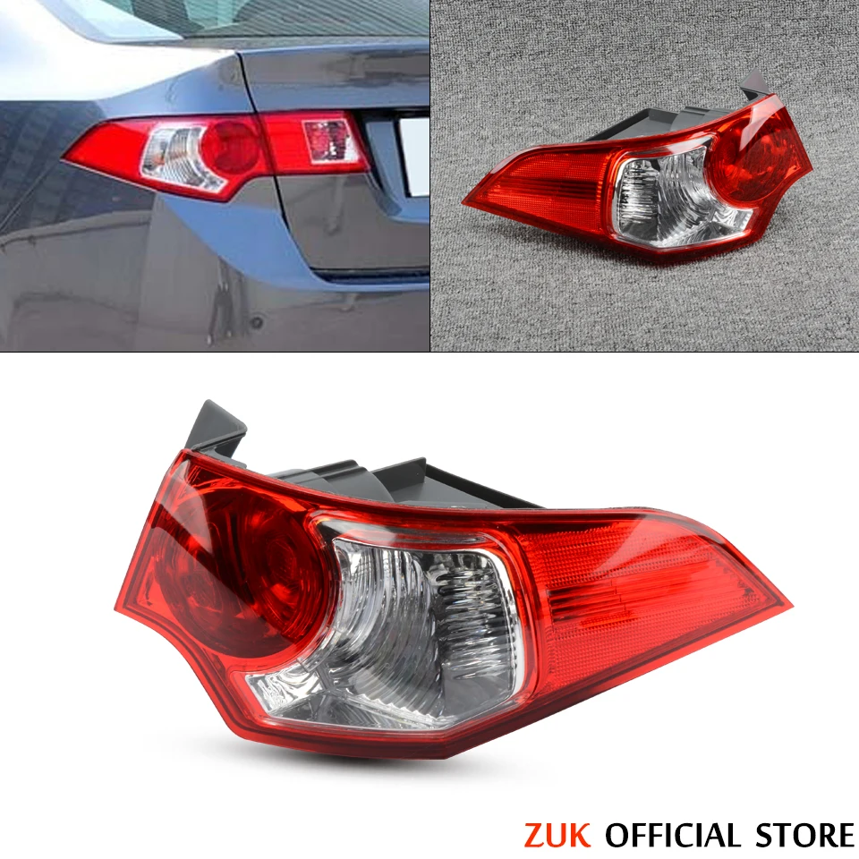 

Внешний задний фонарь ZUK, задний стоп светильник сигнал для Honda Accord EURO 2009-2012 и Spirior для Acura TSX 2009-2013