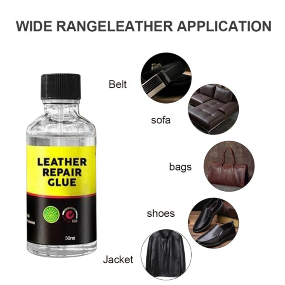 

30 50ml Car Repair Sticky Leather Glue Auto Seat Maintenance Care Liquid Lasting Effect Waterproof Cloth Linen Denim Fabric