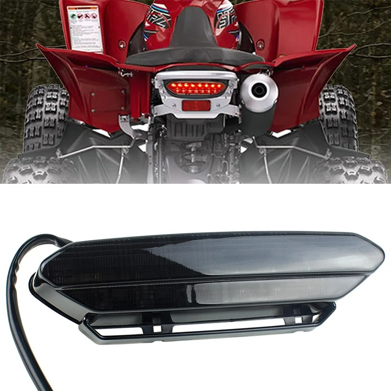 1 шт., покраснение мотоцикла, светодиодный задний фонарь DC 12 В IP67, водонепроницаемый тормозной фонарь для Yamaha YFZ450 2006-2009 5TG-84710-21-00