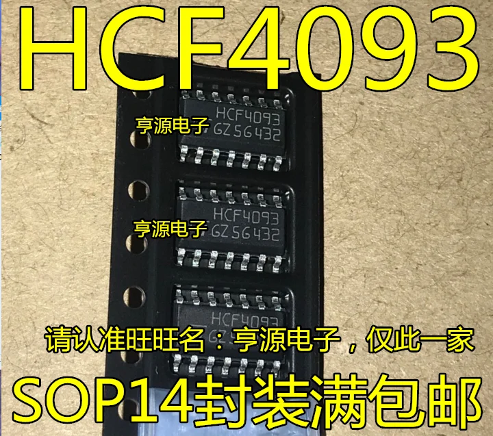 

10pieces HCF4093 HCF4093M013TR SOP-14 Original New Quick Shipping