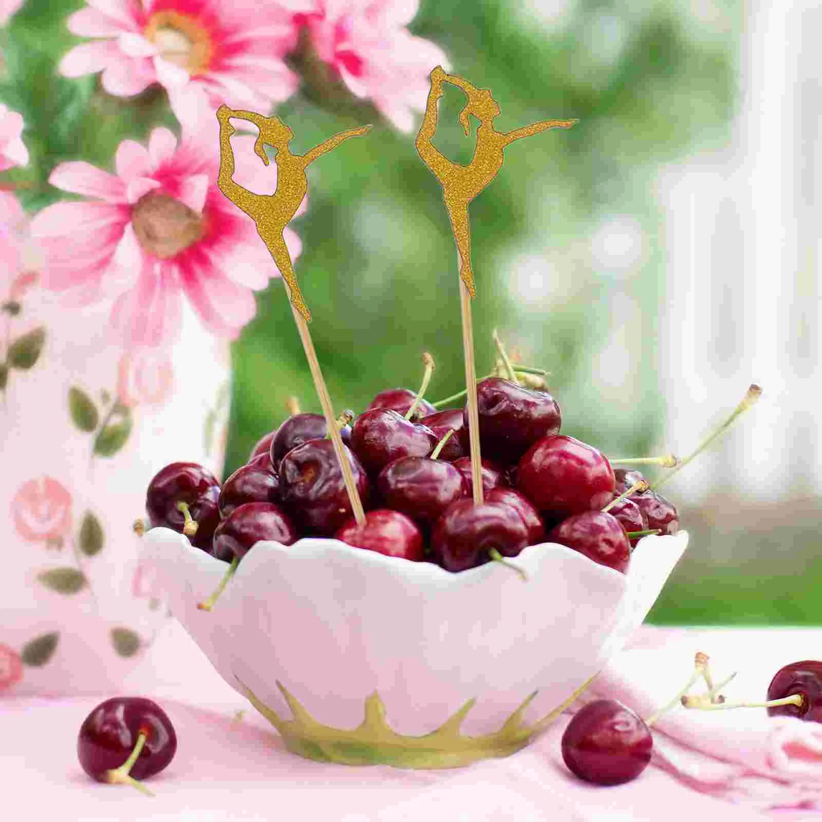 24 шт. топперы для торта аэробики кексов выбор дня рождения яичного пирога йоги