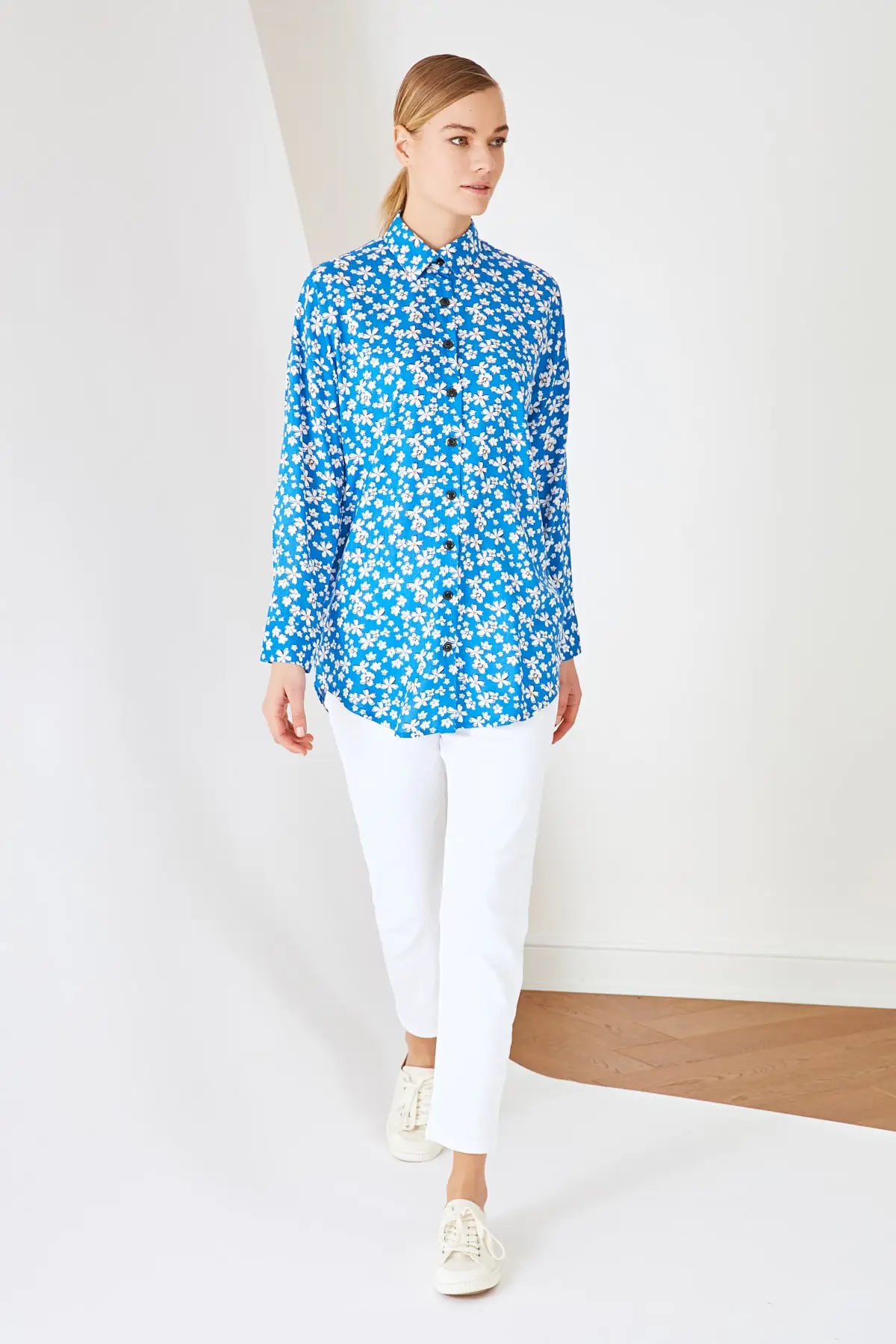 

Trendyol Shirt Collar Tunic TCTSS21TN0218