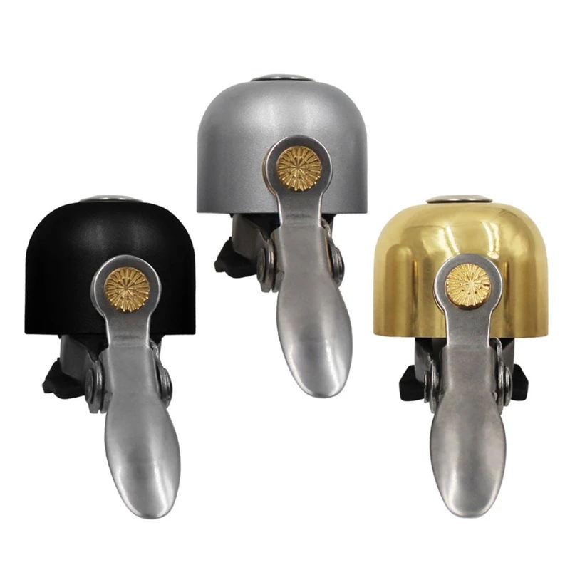 

Bike Horn Vintage Bell 90-110 DB Alloy Retro Handlebar Ring