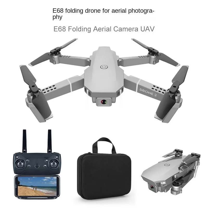 

E68Mini Drone 4K Dual Camera WIFI FPV Aerial Photography RC Helicopter Foldable Quadcopter Drone Kids Toys Gifts