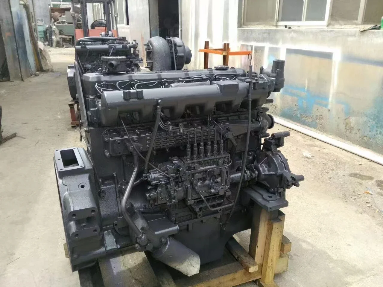 Двигатель экскаватора SA6D170-1 6d107e-2 6d114e-3 6D140-3 6D140-5 в сборе 6d170-5 6D170-3 6d155-4 Цилиндр