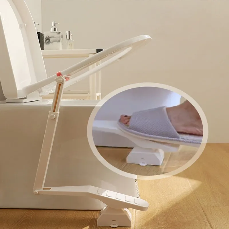 Подниматель крышки унитаза, управляемый ногой, товар для ванной комнаты, без рук, подниматель-переключатель, товары для дома, товары для сада.